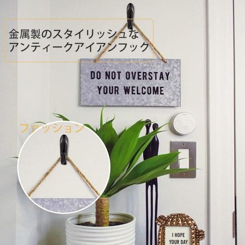 Metal Wall Hooks, Non-Slip, Non-Slip, Suitable for Rentals, Wall Hanging, Paintings, Wall Display, Drywall, Thumb Tacks, Hooks, Push Pins (Silver, 8 P