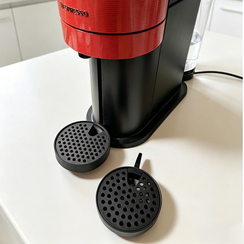 JUSTINLAU Replacement Drip Tray Compatible with Nespresso Vertuo Next Coffee Machine Removable Spill Proof Coffee Water Tray 3