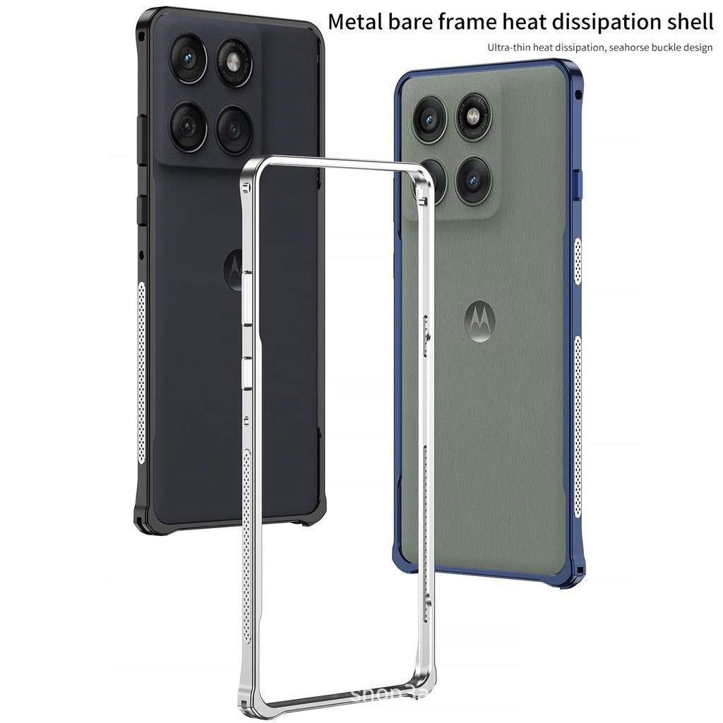 Motorola Moto Edge60 Series Metal Frame Phone Case