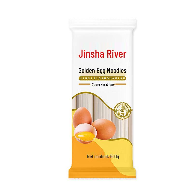Jinshahe Golden Silk Egg Noodles Twin Pack