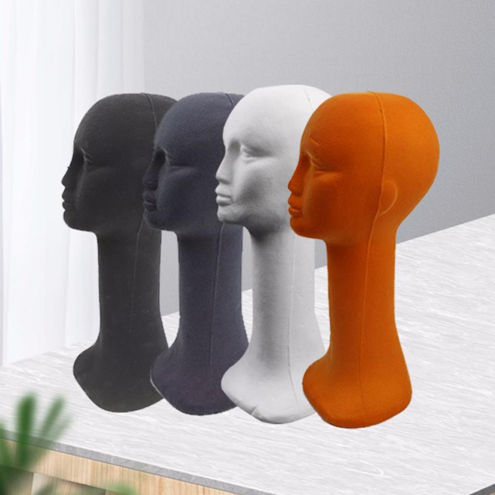 Foam Female Mannequin Head Holder Wig Hat Glasses Jewelry Display Stand DIY Drawing Salon Foam Head