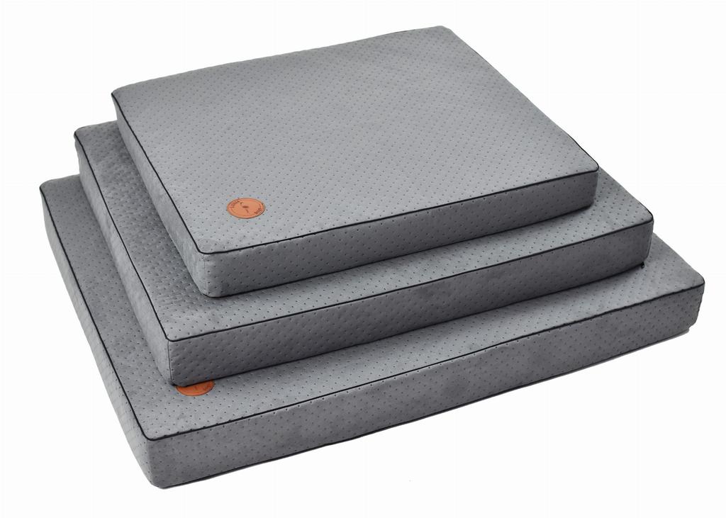 Hector Orthopedic Mattress Gray Quilted - 70 X 60 X 8