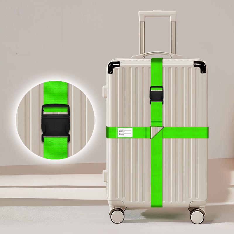

Anti-Burst Suitcase Packing Strap with Buckle for Travel светло-зеленый
