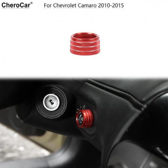 HUD-Schalter-Knopfabdeckung Zierleiste Dekoration Für Chevrolet Camaro 2010-15 Rotes Zubehör