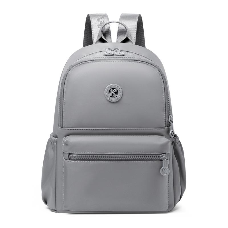 Schoolbag backpack women's leisure travel bag new simple and versatile lightweight nylon bag fashionable women's backpack tide