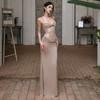 Nuevo Vestido de Verano con Tirantes Encaje Transparente Delgado Sexy Estilo Europeo y Americano