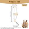 Plastics Bird Water Feeder Automatic Parrot Water Feeder with 3.7cm Long Copper Spout Top Filling Bird Drinker Pet Bird Supplies