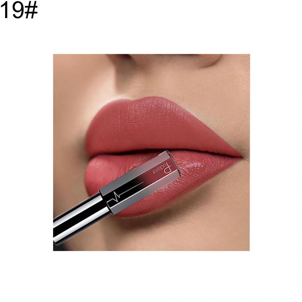 

Крем-блеск для губ, долговечный, водостойкий, с антипригарным покрытием, жидкая губная помада, высокоактивная увлажняющая помада, макияж для губ, подарок для женщин 19#
