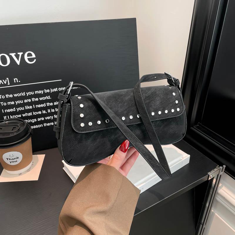 2026 New Classic Fashion Retro Shoulder Bags Niche High-end Women's Underarm Bags Minimalist Versatile Practical Shoulder Bags