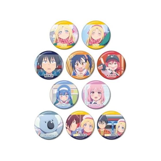 TV Anime Gamers! Trading Scene Acrylic Keychains - 10 Piece Box (Includes Lily Baker, Renji Kusakabe, Aoi Kusakabe, Karin Kaga, Hotaru Katsuragi,