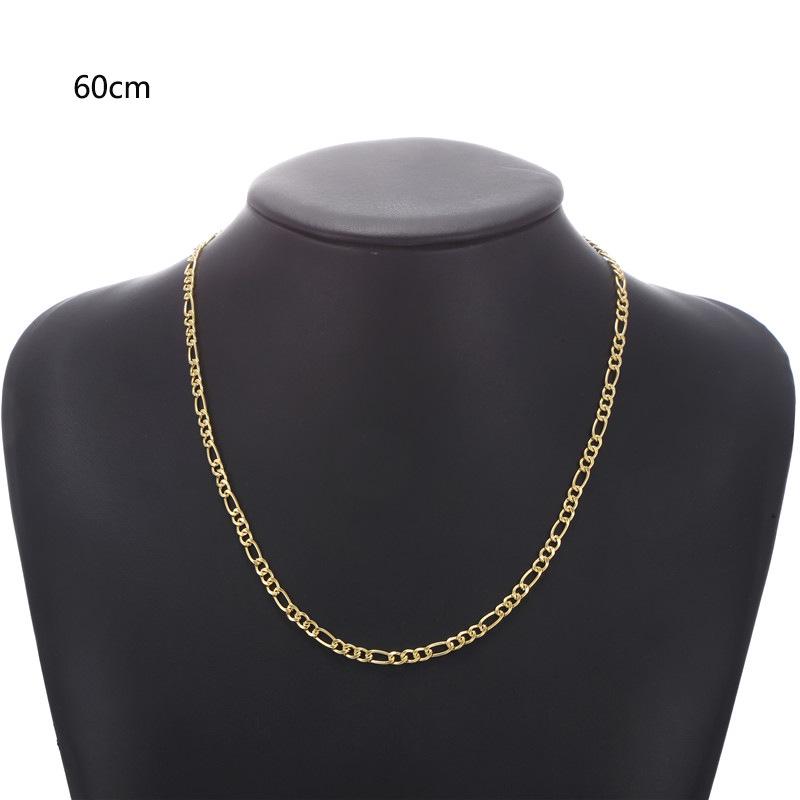 Men's Versatile Gold Necklace Chain - Fashionable Personality Jewelry