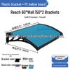 Premium Outdoor Doorway Awning - Rainproof Sun Shade for Balcony & Courtyard