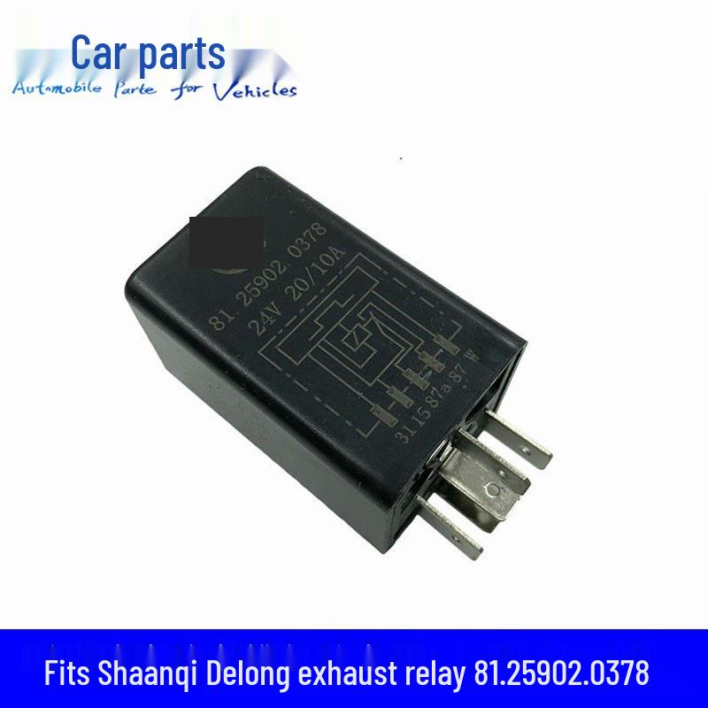 0378 Exhaust Brake Relay for Shaanxi Auto Delong F3000/M3000, Part 81.25902.0378