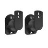 Rotatable Wall Mount Speaker Bracket Pair for Surround Sound.