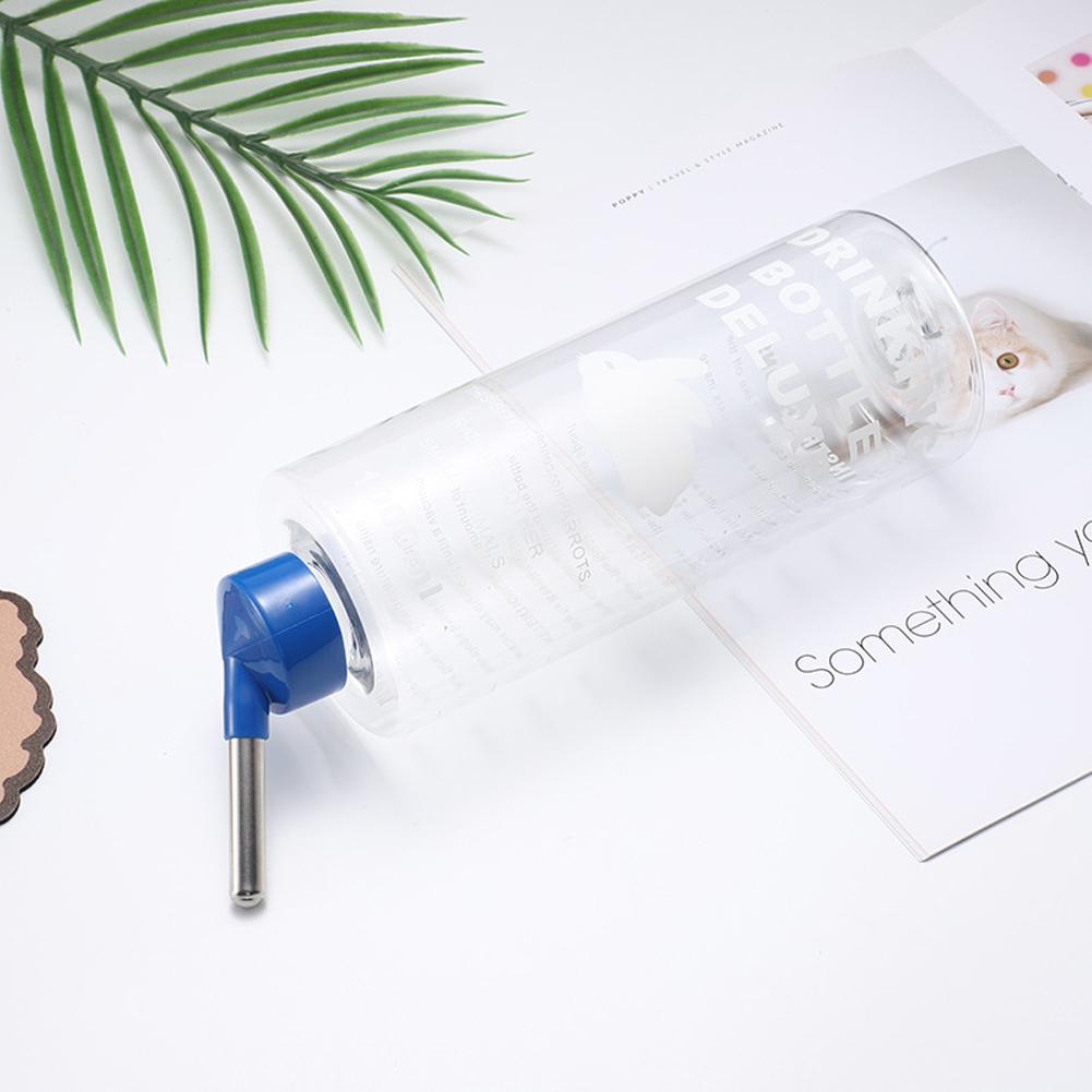 1000ml Pets Hamster Water Drinking Bottle Plastic Golden Hamster Rabbit Small Pet Dispenser Cage Hangable Water Bottle