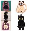 Backpack School Satchel Travel Bag Handbag Soft Cartoon Cat-Shaped for Women Work And