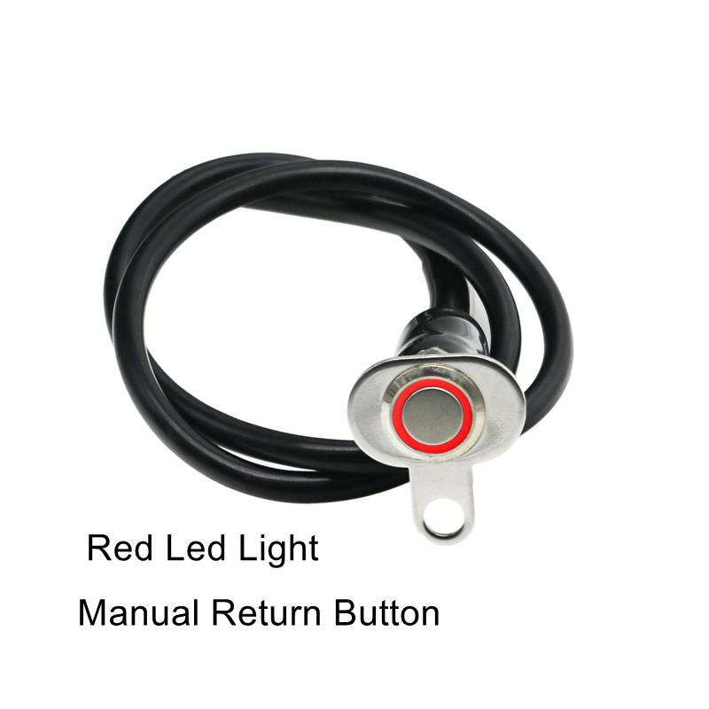 LMoDri 3 Color Lights Motorcycle Switch ON-OFF Handlebar Adjustable Mount Waterproof Switches Button 12V Headlight