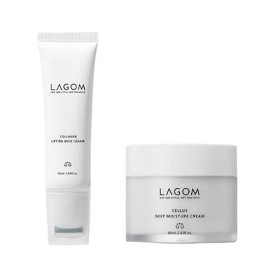 Collagen Lifting Neck Cream 50ml + Deep Moisture Cream 60ml Set