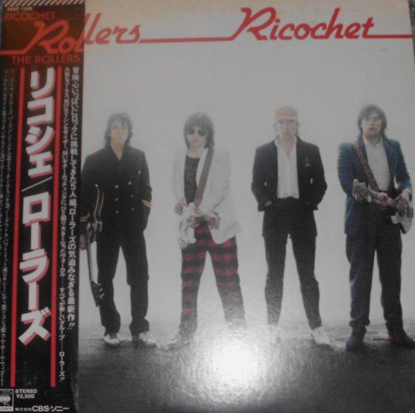 LP Record ROLLERS - Ricochet 25AP1996 CBS SONY 1981 Japan Obi Rock Used