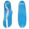 Colorful 80cm Long Straight Cosplay Wig for Anime & Historical Costumes