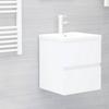 Bathroom Vanity Unit White 41 X 38.5 X 45 Cm Particleboard