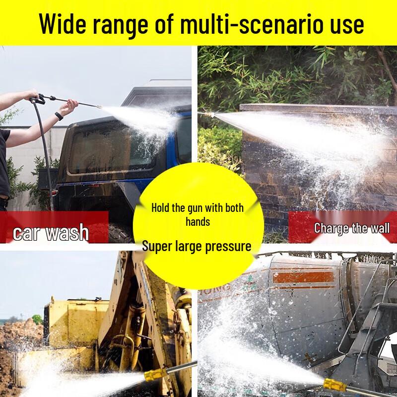 Heavy-Duty Industrial High-Pressure Washer CN plug (adapter included)