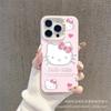 Cute kitty for apple 15 colored silver iPhone14Pro creative 11promax matte 16 protective case 17