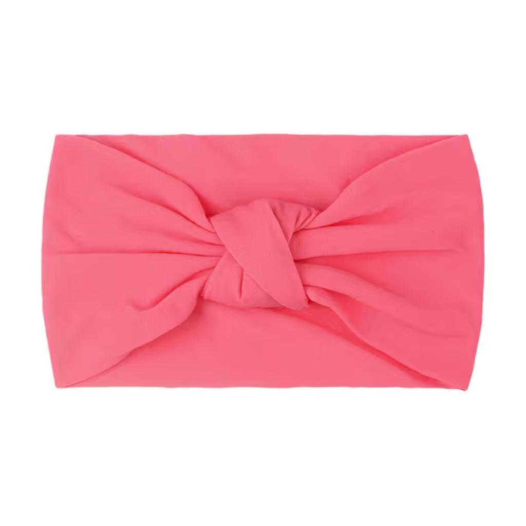 Unisex Baby 13-24m Knot Headband/Nylon Turban Elastic Washable Eco-Friendly Infant Toddler Accessory 1 белый