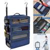 Large Capacity Hanging Travel Organizer Foldable Multi-Compartment Storage Bags Lightweight Multifunctional Clothing Storage Bag