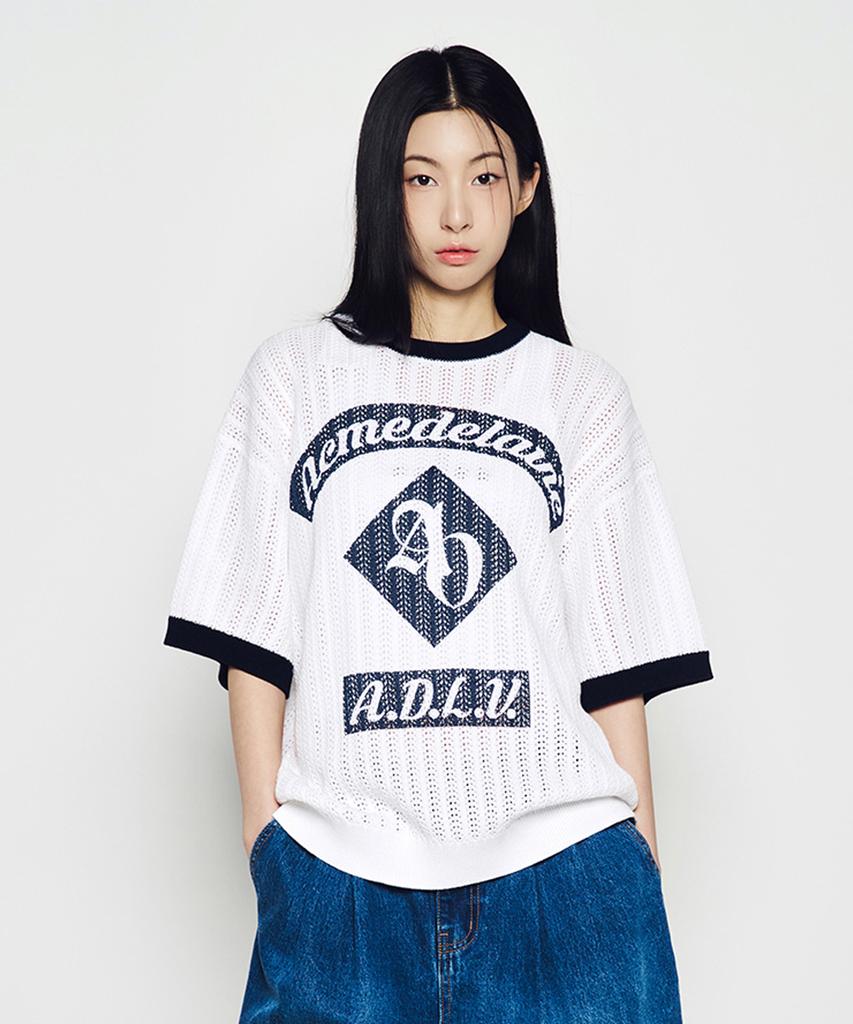 ACME DE LA VIE Artwork Ringer Short Sleeve Knit (3Color)