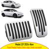 Performance Pedal Pad Accessories Brake Cover for Tesla Model 3 Y Juniper 2026-2026 Non-Slip Protector Aluminum Foot Pedals Pads