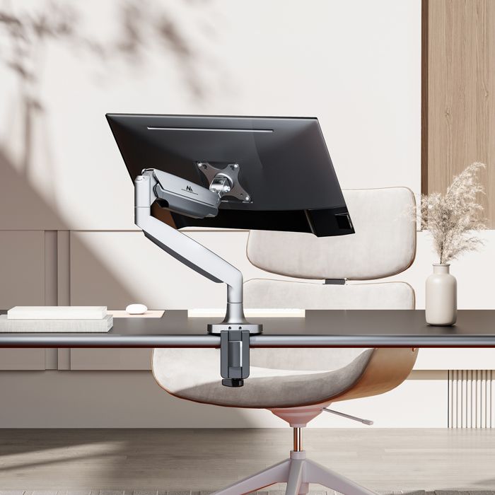 Support de moniteur - maclean - mc-969 - double bras - 17" à 45" - charge 16 kg