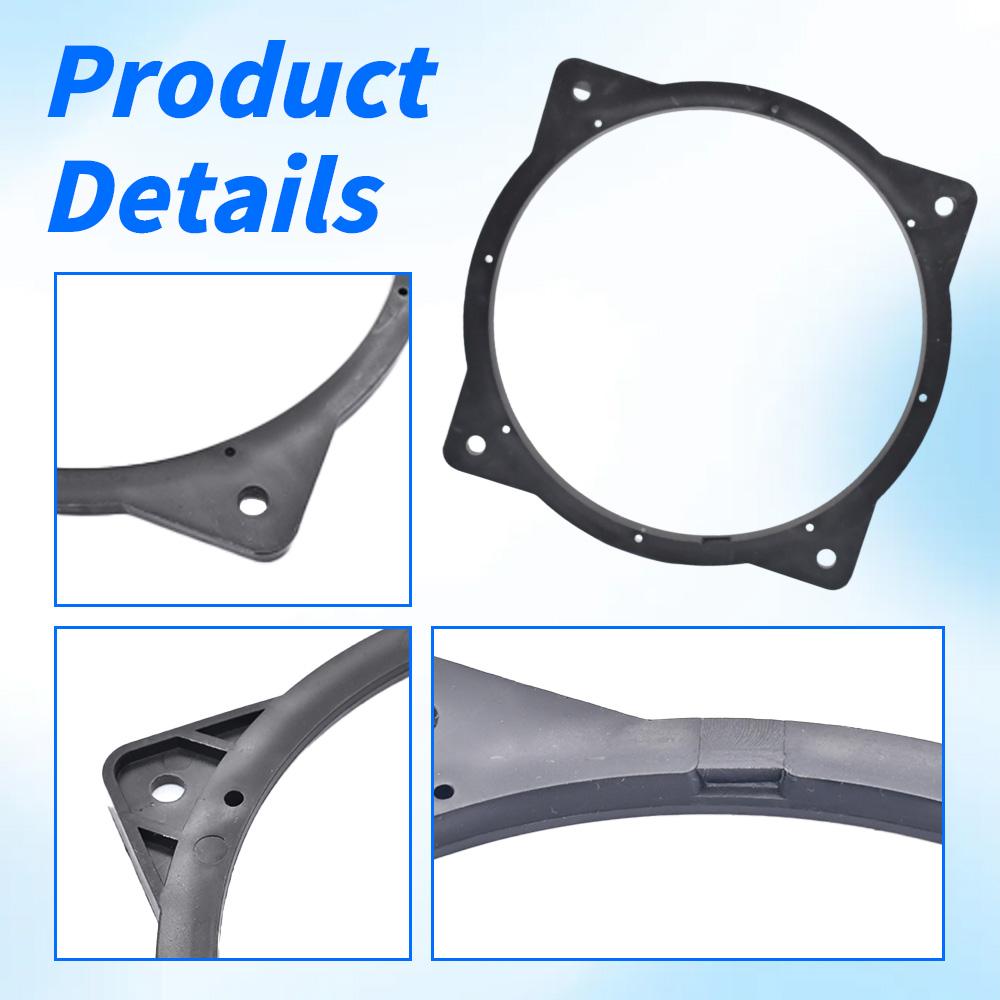 2pcs Car 6.5 " Sub Woofer Audio Speaker Mount 6.5" Horn Bracket Washer Pad Adapter For Hyundai Sonata 8 9th Generation