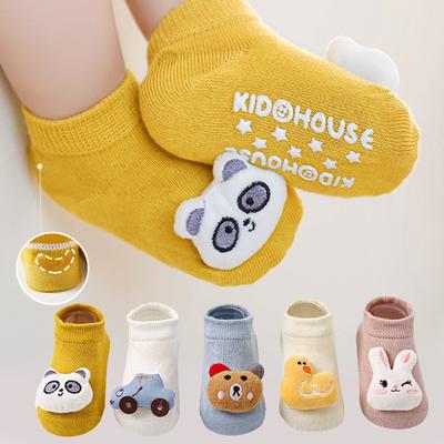 Autumn Winter Baby Floor Socks Non-Slip Toddler Floor Socks Newborn Baby Doll Socks For Girls And Boys