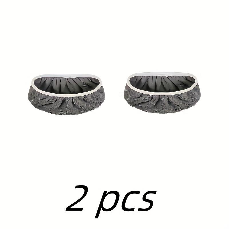 2/4 Hochwertige Wiederverwendbare Mopp-Ersatzpads: Waschbar, Langlebig, Doppelt verwendbar für Nass- und Trockenreinigung mit Überlegener Saugfähigkeit