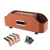 Seizar Car Rear Seat Multifunctional Car Storage Box with Drink Tissue Holder and 2 Cup Car Interior Small Item Stylish Organizer, Holder, Holders,