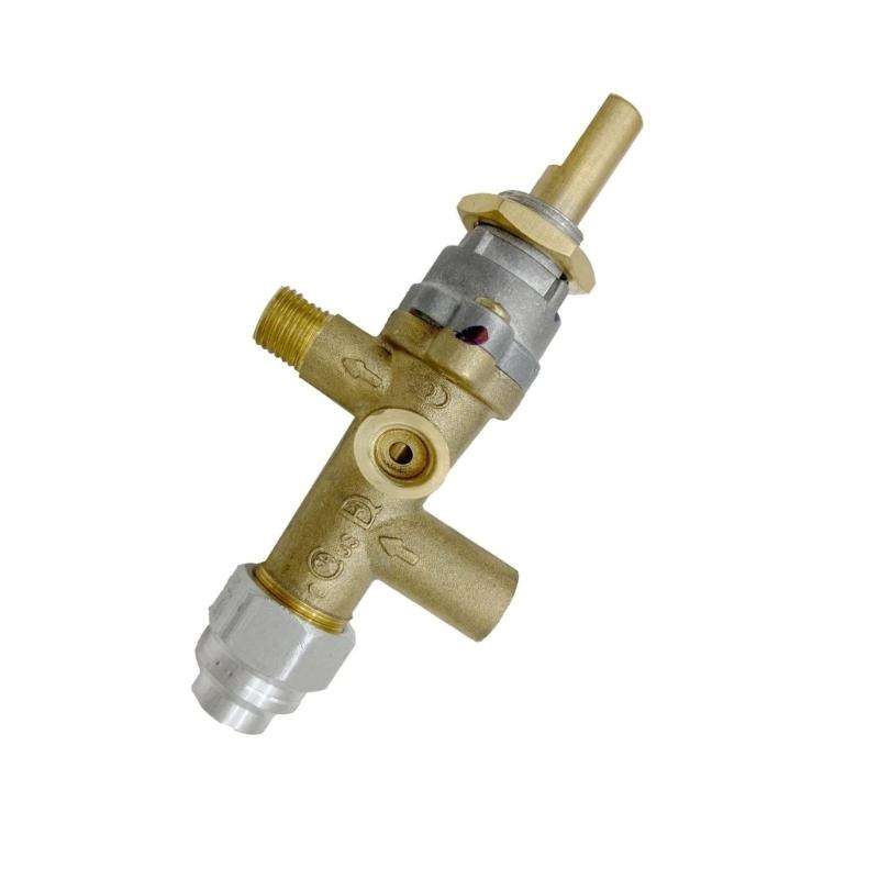 Brass Patio Heater Room Space Heater Main Control Valves for Low Pressure Gas Patio Burners Connection Easy To Use