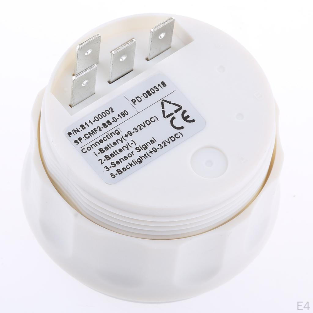Indicatore Livello Carburante 2" per Barche e Auto