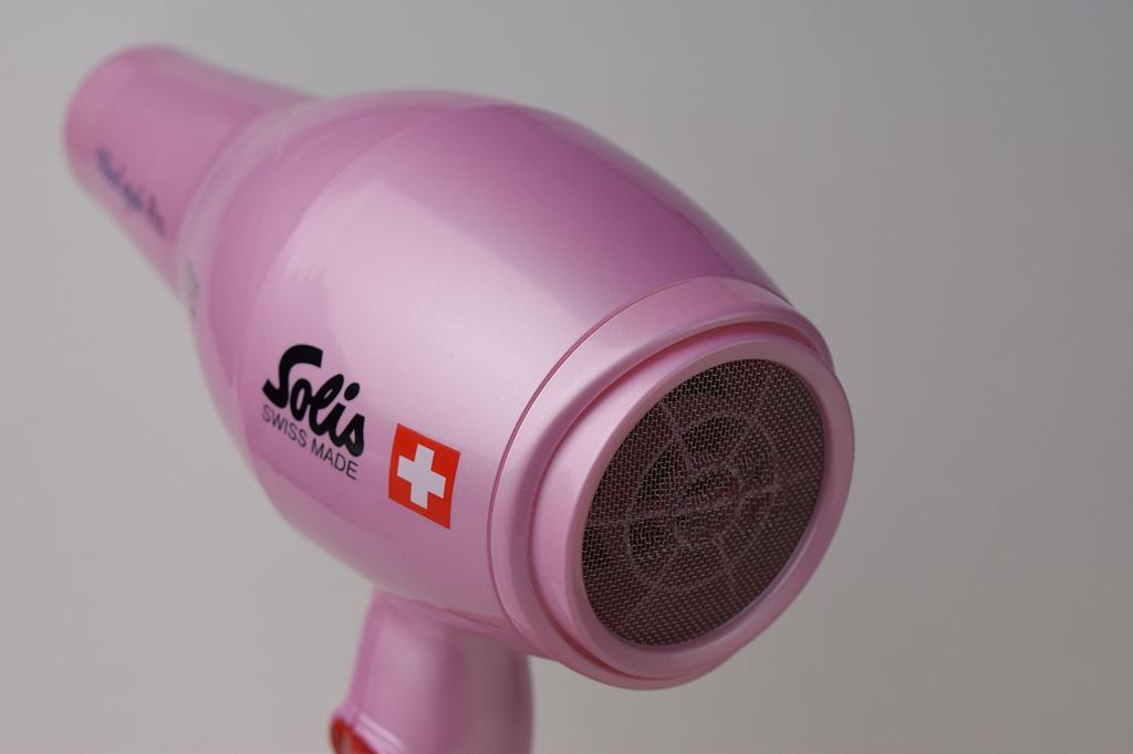 Solis home cool shot ion wind style soft pink dryer, salon-like finish, button, technology, pro,
