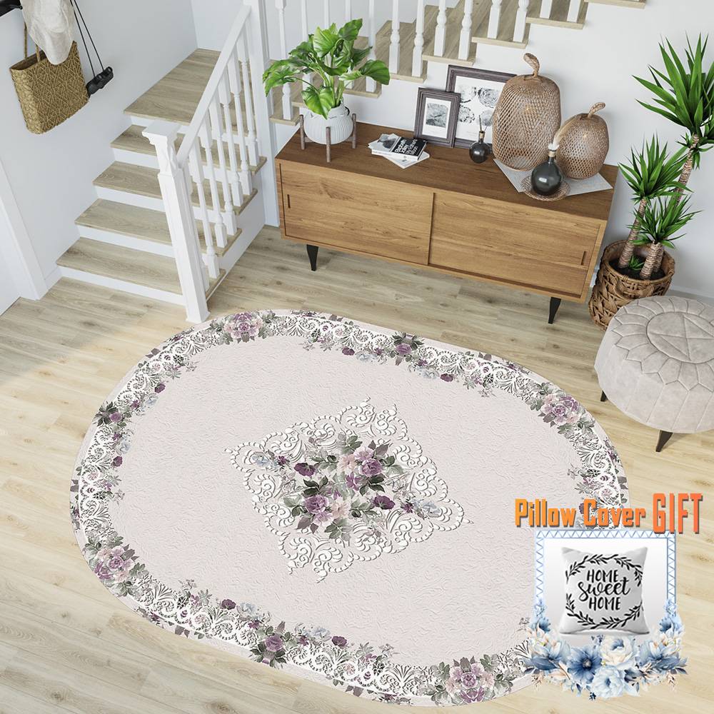 

Mosimoso Home RC1735 Ковер с кожаной подошвой и цифровой печатью