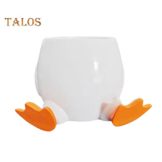 

Цветочный горшок в виде животного, смоляной пингвин, утка, суккулентный горшок, настольный декор, цветочный горшок для небольших комнатных и уличных растений, декор для дома и офиса Duck