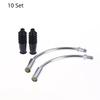 10Set V Brake Noodle And Boot Set Cable Guide Bend Tube Pipe Sleeves Protector Hose Brake Mountain Bike Outdoor Noodles