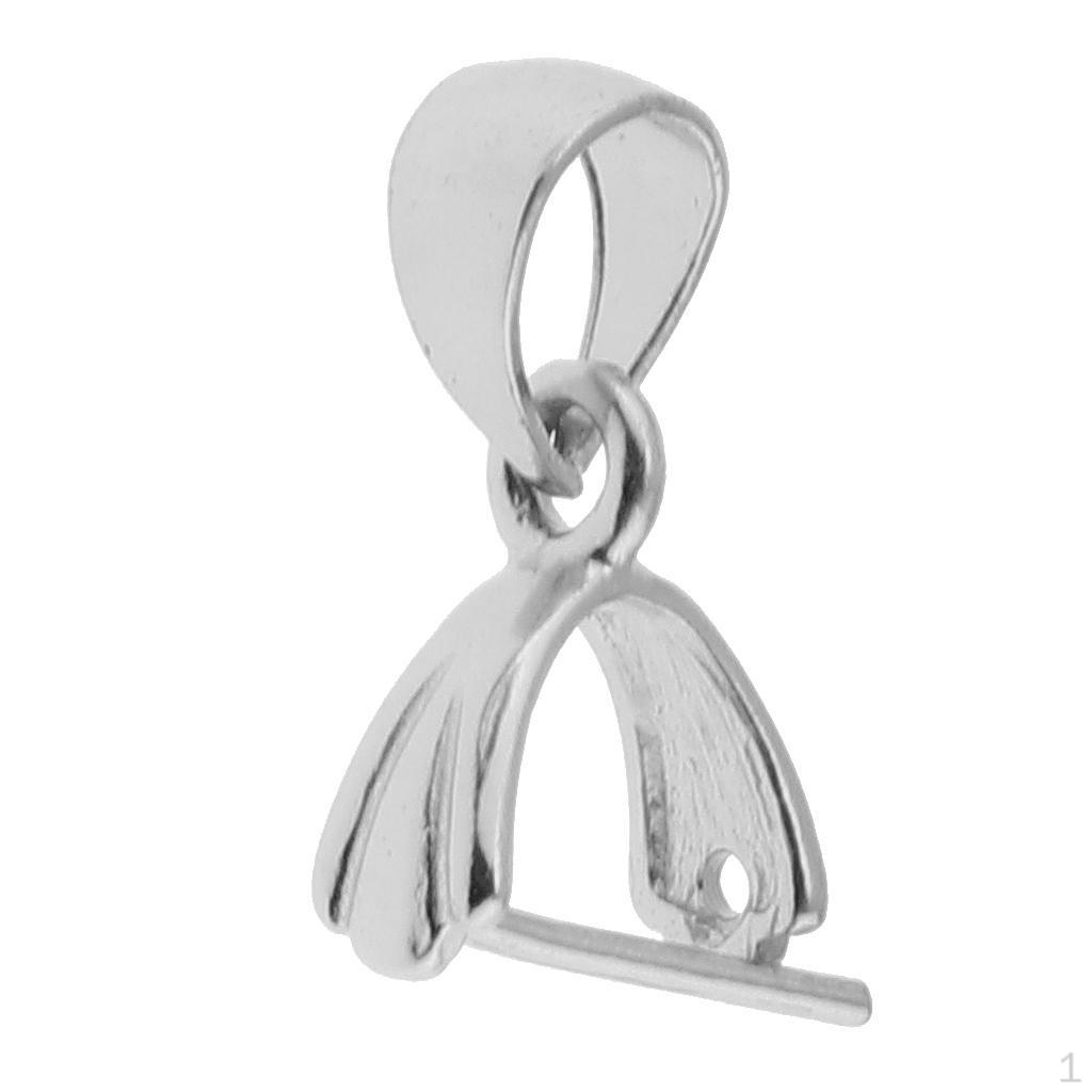 Серебряная застежка-крючок 925S для подвесных шармов-коннекторов 5.5mm