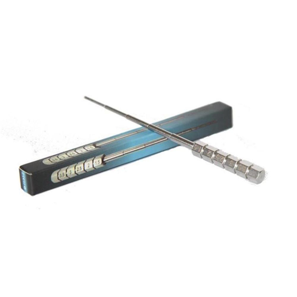 4pcs Stainless Steel Wire Wrapping Tool Multi Function Wire Looping Mandrel  For DIY Necklaces