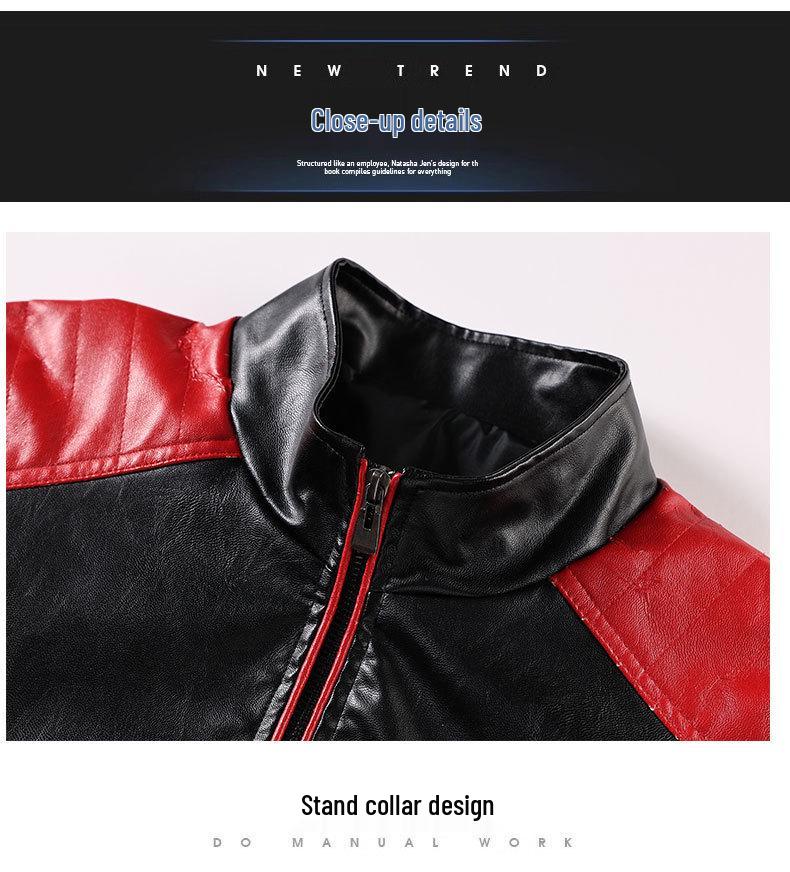 Unisex Waterproof PU Leather Racing Jacket: Embroidered American Motorcycle & F1 Suit for Autumn/Winter Riding