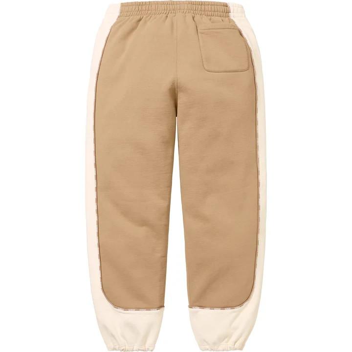 Supreme Piping Sweatpant Dark Tan
