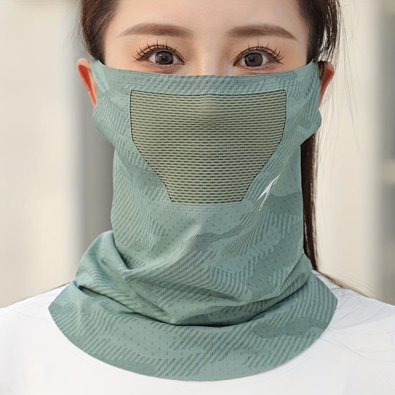 1pc Unisex Summer Neck Gaiter - Breathable, Stretchy, Seamless Face Mask for Cycling & Outdoor Sports, Universal Headgear | Stylish Neck Gaiter