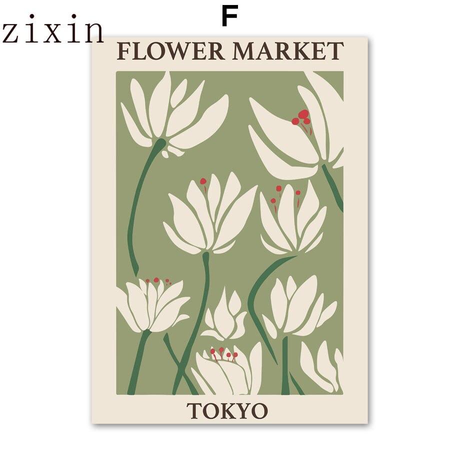 Pumpkin Shell Conch Flowers Yayoi Kusama Wall Canvas Painting Art Nordic Posters And Prints Wall Pictures For Living Room Decor