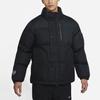Nike LeBron Premium Fleece-Lined Woven Cotton Jacket Men Outerwear Black CK6779-010