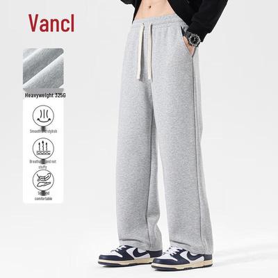 VANCL Men's Heavyweight Loose Fit Straight Casual Pants